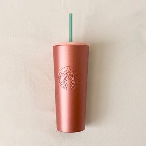 Starbucks Pink Sparkle Stainless Steel Tumbler